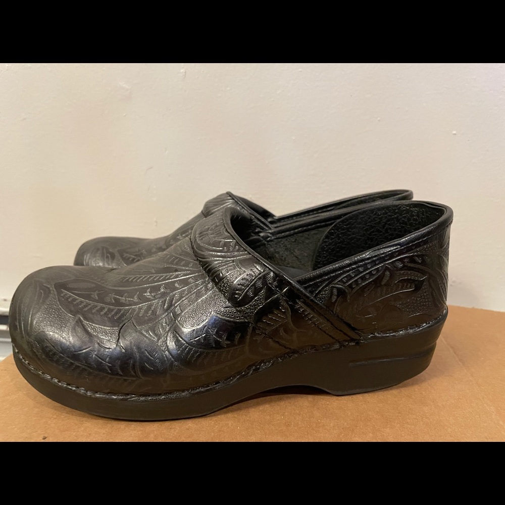 Dansko Black Clogs Size 40